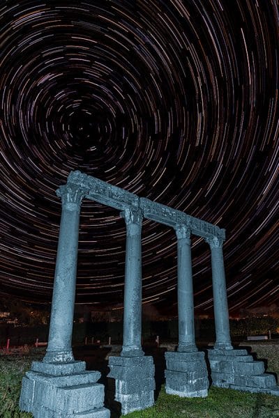 Temple d’Apollon face aux étoiles