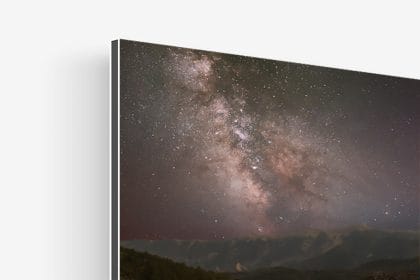 Contre collage sur Alu Dibond