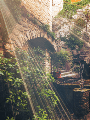 Raie de lumière Eclaircir