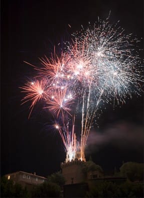 2 bouquets à droite et gauche : superposition