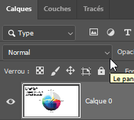 Panneau Calques et modes de fusion