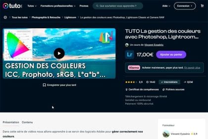 Gestion des couleurs