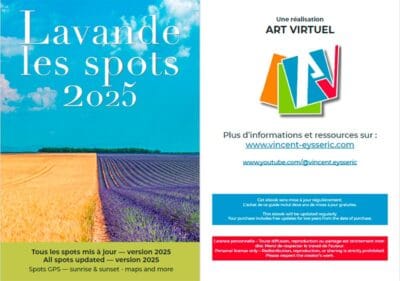 Spots photos lavande Valensole