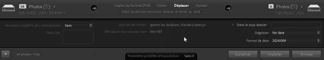 Fenêtre afficher moins d'option