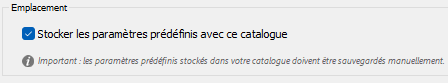 Stocker les paramètres prédéfinis avec Lightroom Classic