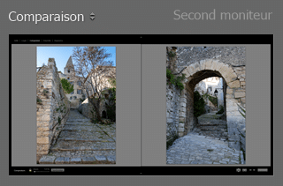 Aperçu du second Moniteur de Lightroom Classic