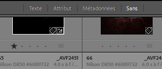 Défiler par ligne désactiver de Lightroom Classic