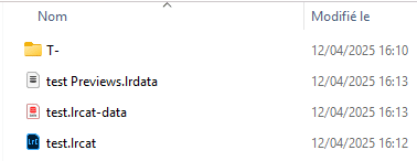 Exporter cette collection en tant que catalogue dans Lightroom Classic