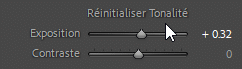 Réinitialiser dans Lightroom Classic
