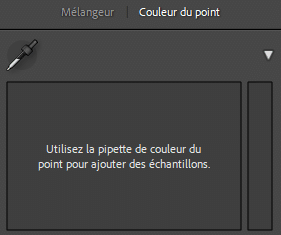 Couleur du point de Lightroom Classic