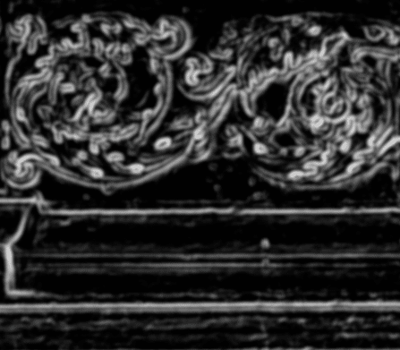 Visualisation du rayon d'apllication détail dans Lightroom Classic