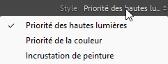 Styles dans le panneau Effets de Lightroom Classic