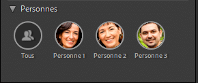 Détection de personnes dans Lightroom Classic