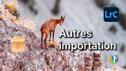 Autres types d'importation dans Lightroom Classic