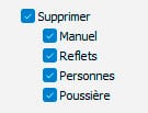 Copier et Coller les paramètres de Développement du panneau Supprimer les Distraction de Lightroom Classic