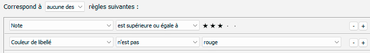 Critère de recherche dans une collection dynamique.