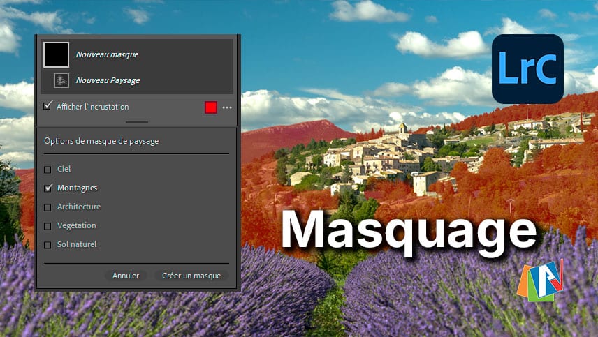 Masquage dans Lightroom Classic