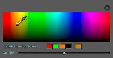 Palette nuance de couleur de masque Supprimer de Lightroom Classic