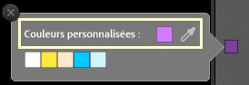 Pipette et couleurs personnalisées du panneau Color Grading dans Lightroom Classic
