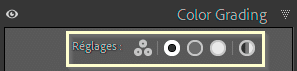 Les différents types de réglages de Color Grading de Lightroom Classic