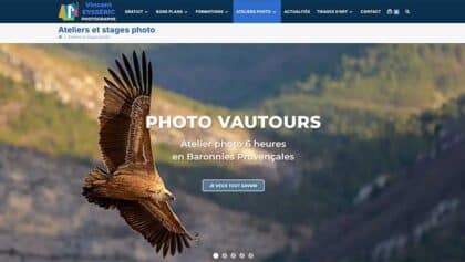 Ateliers et stages photo proposé par Vincent Eysséric.