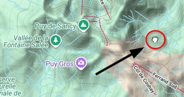 Outil de déplacement sur la carte avec la Main dans Lightroom Classic