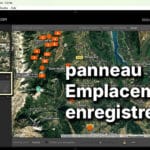 Panneau Emplacements enregistrés de Lightroom Classic