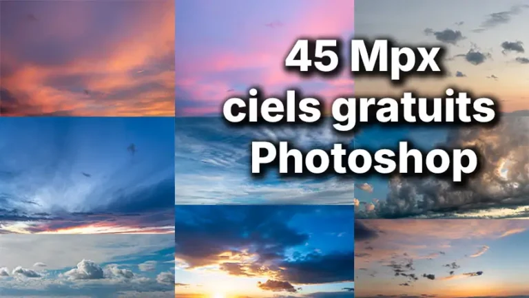 Télécharger 25 ciels pour Photoshop gratuits