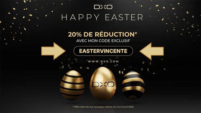 Joyeux DxO Pâque 2026 avec -20 %