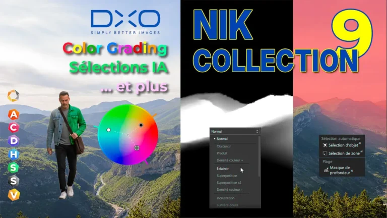Nik Collection version 9 et masques IA